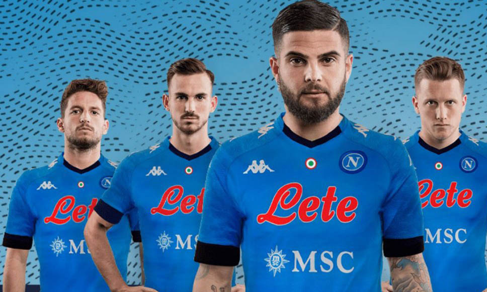 La nuova maglia del Napoli!